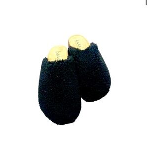 🖤Nicole Miller Black Shearling Shoes🖤 New-size 9-comfortable-casual-trendy🖤